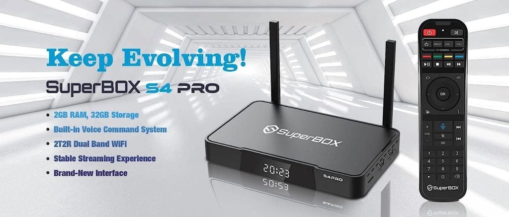 The Latest Superbox S4 Pro!